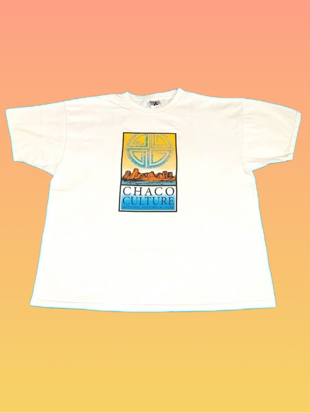 EUC Chaco Canyon National Park Graphic T-shirt XL 2010 Chaco Culture Southwest